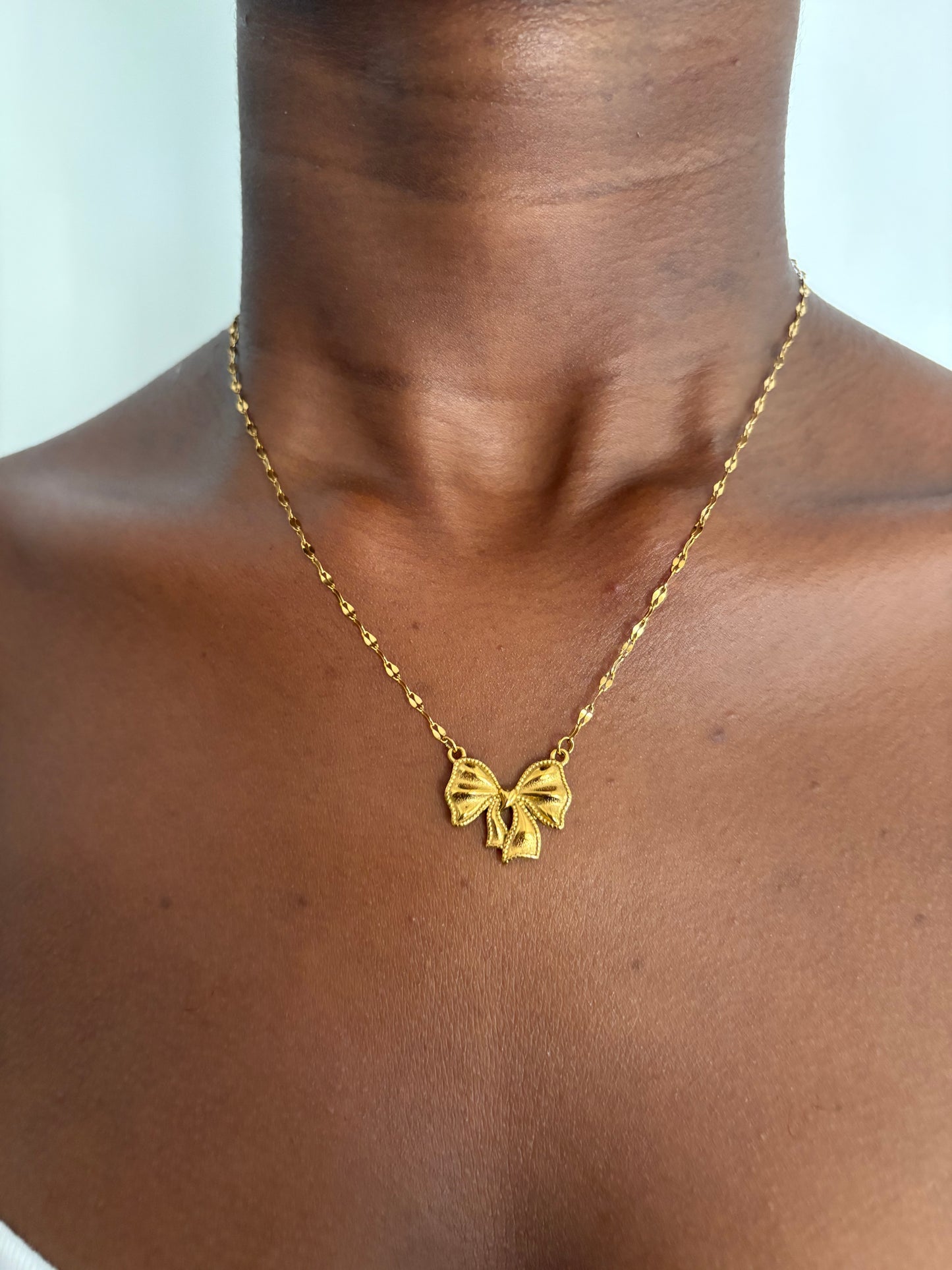 Liora Bow Necklace