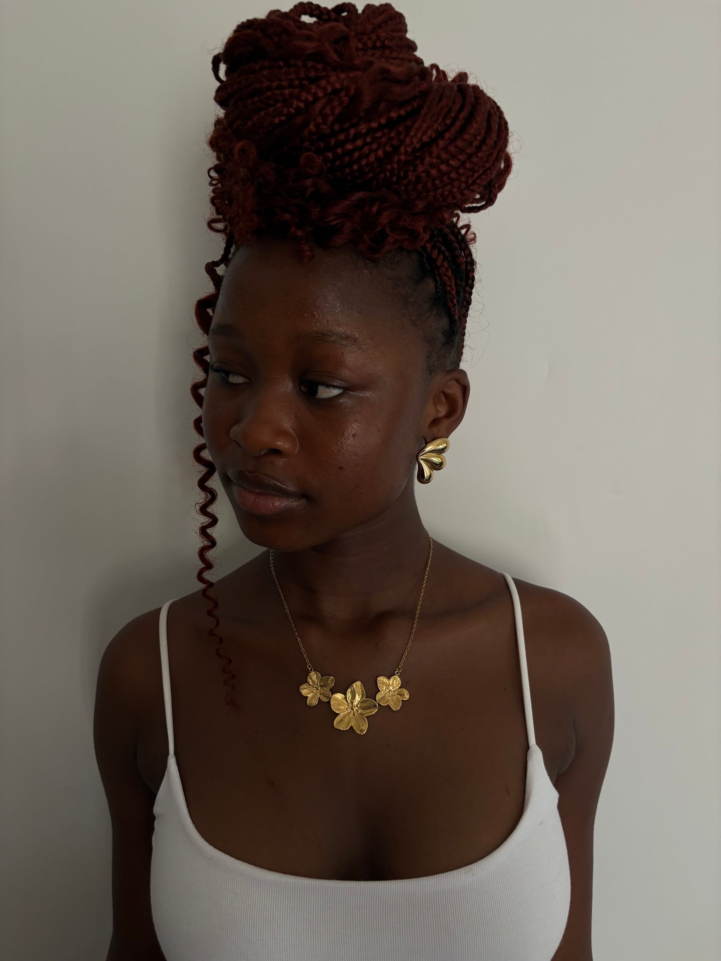 Kehlani Trio Bloom Necklace