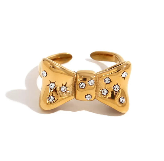 Saphia Bow Knot Ring