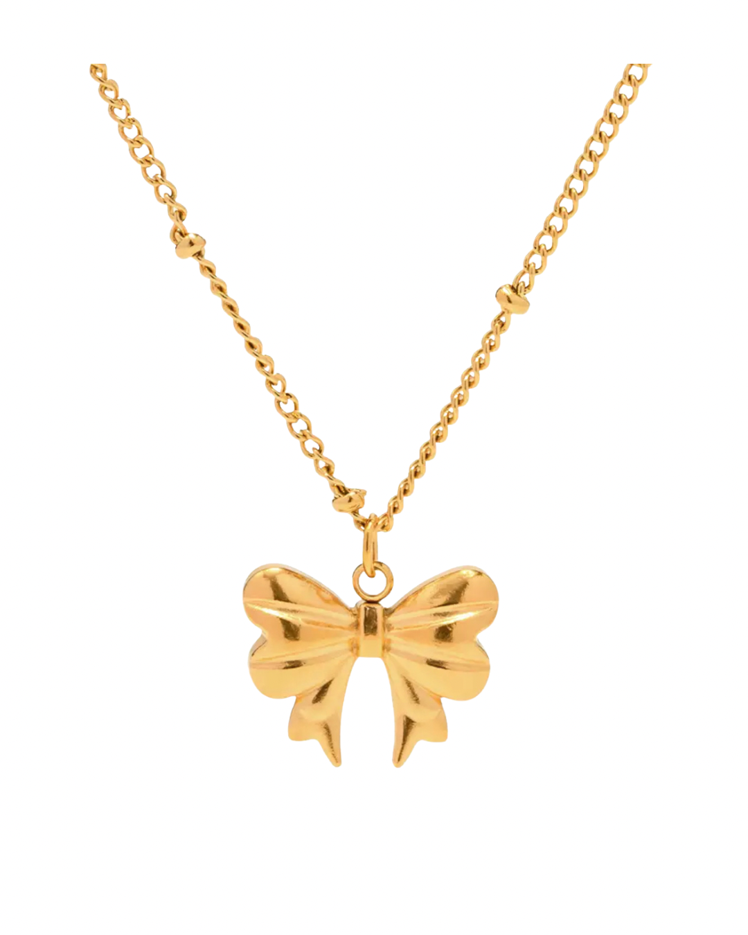Aya Bow Necklace