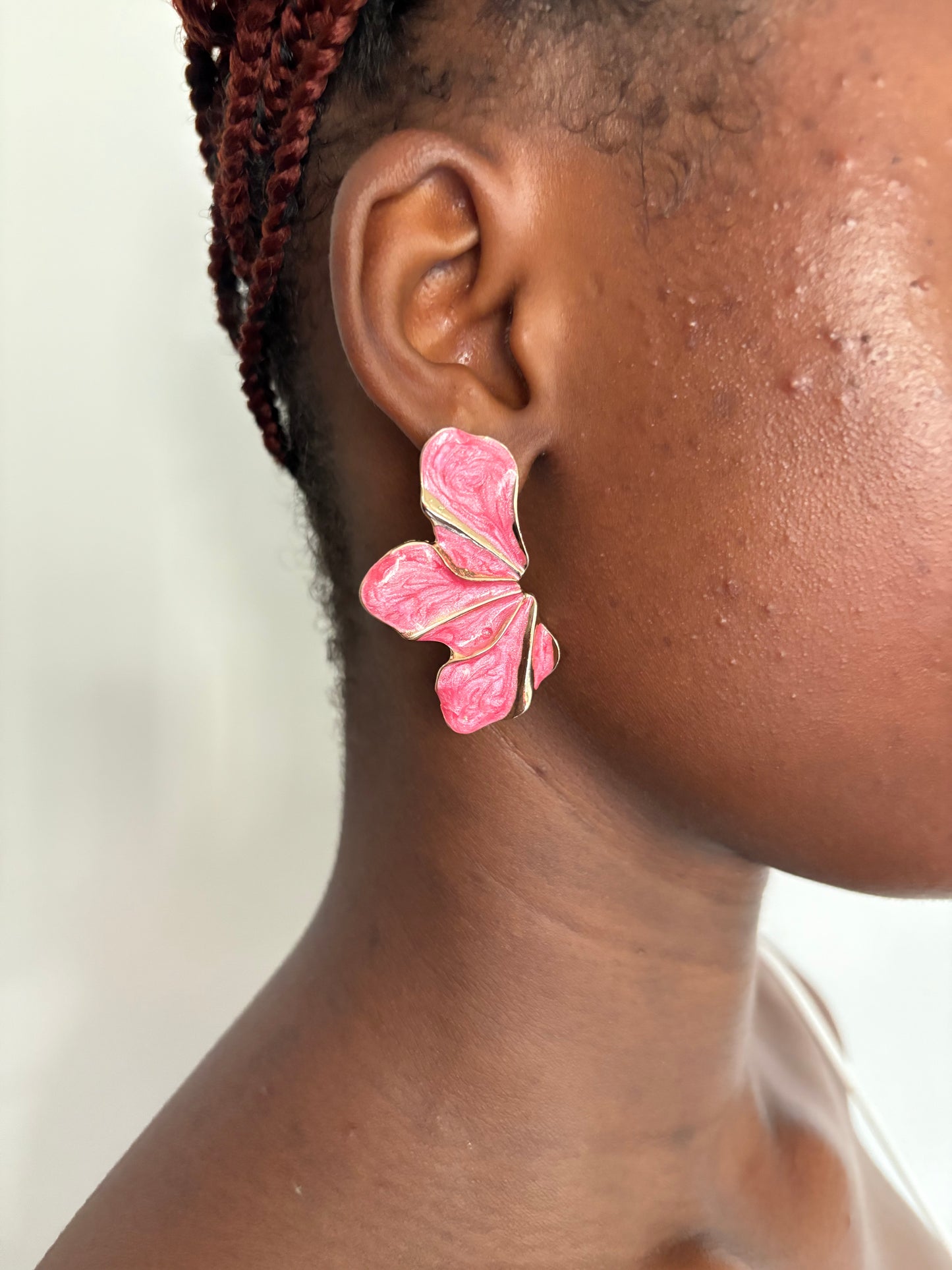 Ivy Blush Bloom Earring